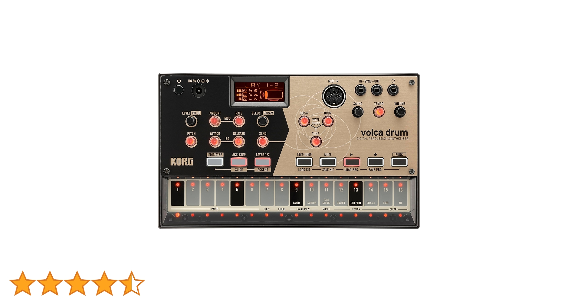 Amazon.co.jp: KORG(コルグ) デジタル パーカッション シンセサイザー